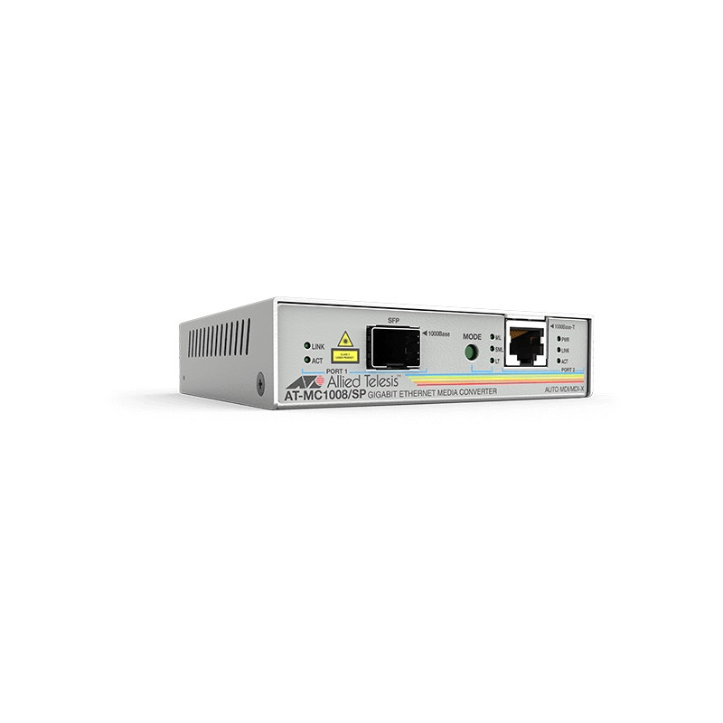 CONVERTIDOR 1000T TO SFP AT-MC1008/SP-60 AT