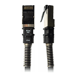 CORDON FTP C5E 0,6M NEGRO...