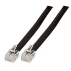 CORDON TELEF.RJ11/RJ11 4V 4,5 MT ECS 1-0370 MARFIL