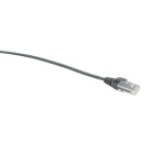 CORDON UTP C6 LH 001M GRIS(CABLE MINI)100-505 EXC