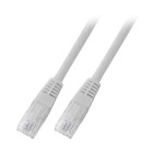 CORDON UTP C6+ 0,5M BLANCO LSZH  ECOLAN
