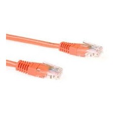 CORDON UTP C6+ 001M NARANJA...