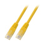 CORDON UTP C6+ 003M AMARILLO  LSZH ECOLAN