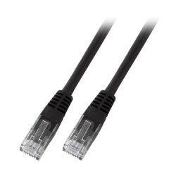 CORDON UTP C6+ 003M NEGRO...