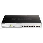 SWITCH 10P 10/100/1000 POE+2SFP(130w)DGS-1210-10MP