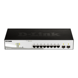 SWITCH 8P 10/100/1000 +2SFP...