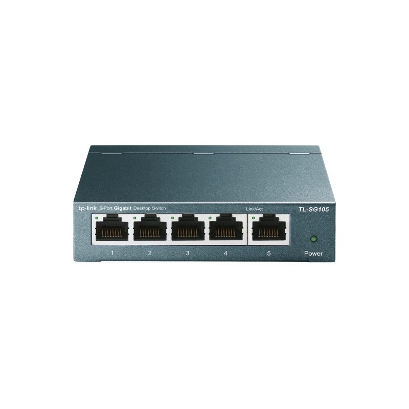 SWITCH 05P 10/100/1000 MBPS CARCASA METAL TL-SG105
