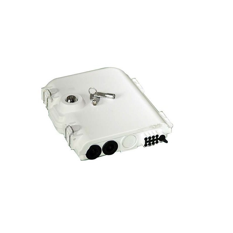 CAJA FIBRA OPTICA DIST. EXT. C/8SC  IP65