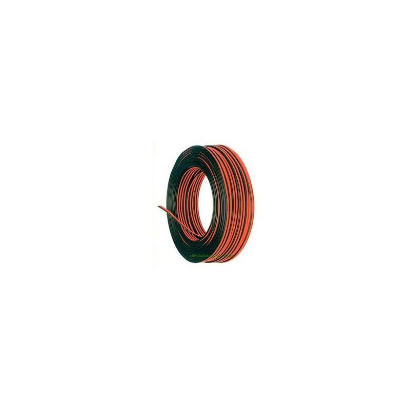 CABLE PARALELO 2X0,75 ROJO-NEGRO 4-0773
