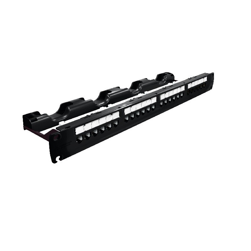 PANEL 19"UTP 24C6 1U NEGRO GIGALAN 35030006 FK
