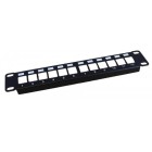 PANEL 10" VACIO 08 PUERTOS RJ45 PP10-01