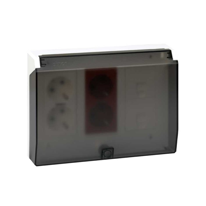 KIT PUESTO SAI 3 MOD. (2 RJ45) C/TAPA 51000304-030