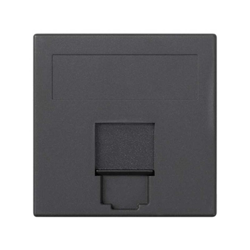 PLACA 50X50 PLANA C/V P/1RJ45 PANDUIT 50019085-038