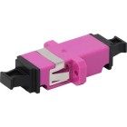 ADAPTADOR FO LC/LC MM OM4 DUPLEX 201-132 VIOLETA