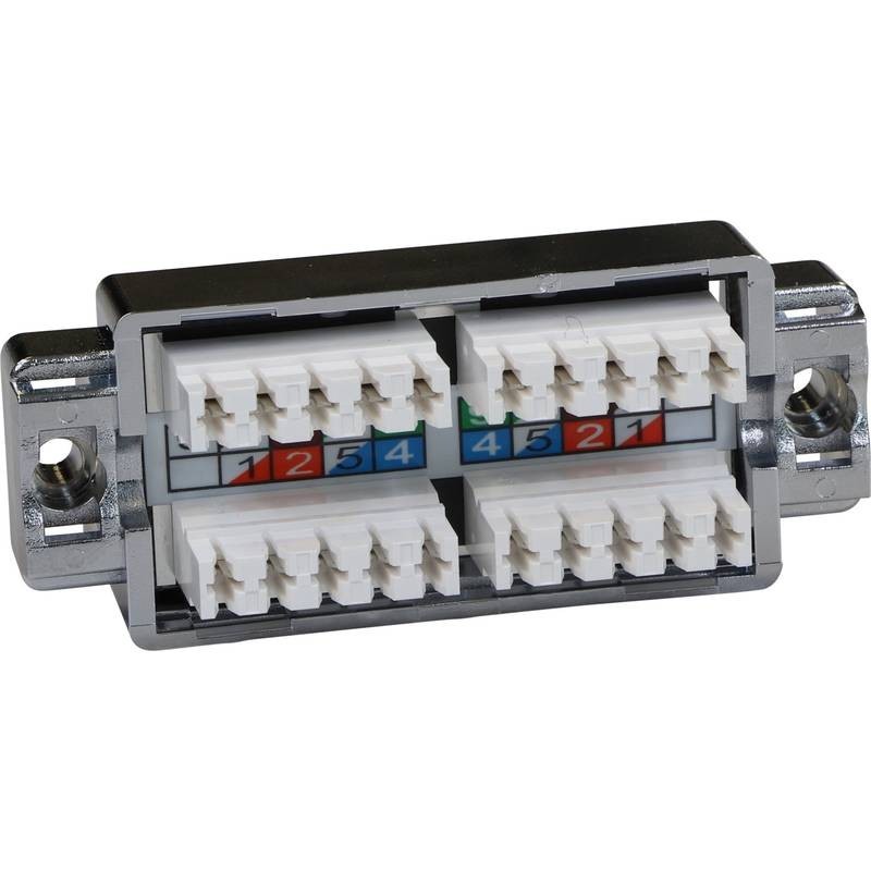 CAJA ENLACE PERMANENTE CAT6 FTP P/LSA 100-110 EXC