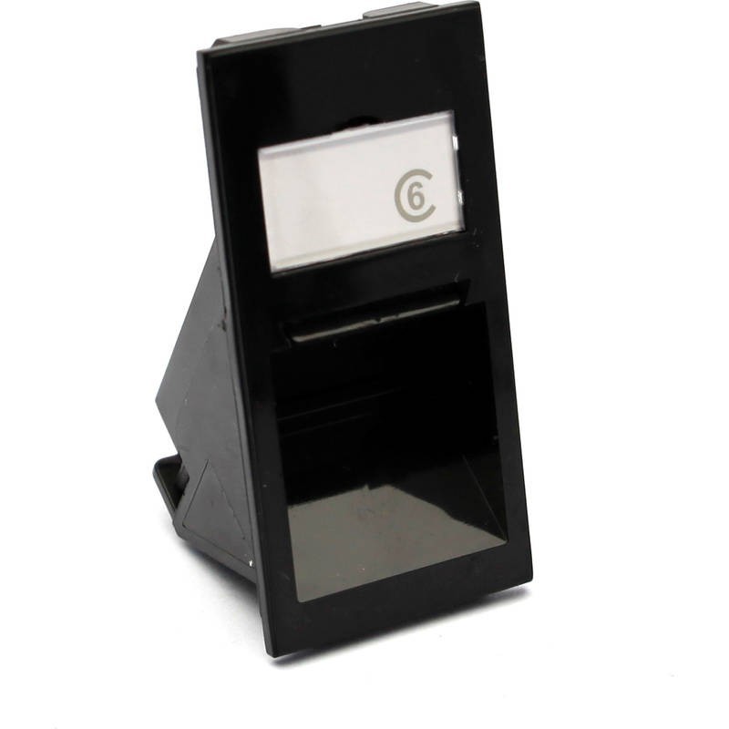 PLACA INCLINADA 25X50 P/KEYSTONE NEGRO 100-175-BK