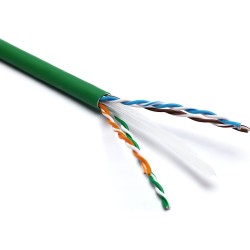 CABLE UTP C6 VERDE 23AWG...