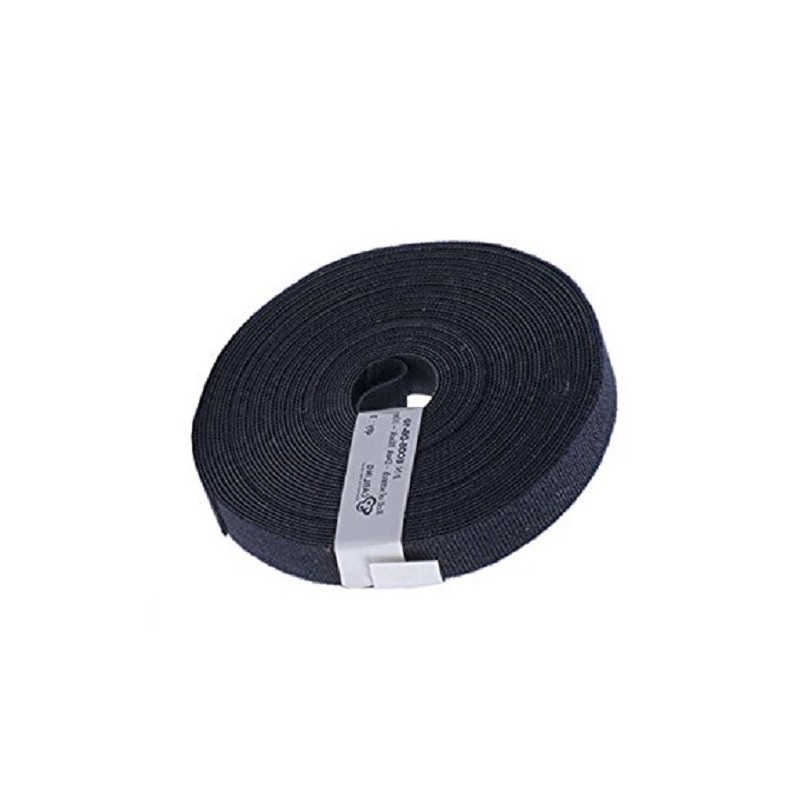 BRIDAS VELCRO NEGRA R-10 MTS ECOS-DB-10