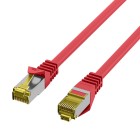 CORDON S/FTP C7/C6A 0,50M ROJO LSZH   MK7001.0,5R