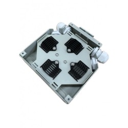 CAJA FO INT. CARRIL DIN 12SC (SIN TAPONES)DIN12-SC