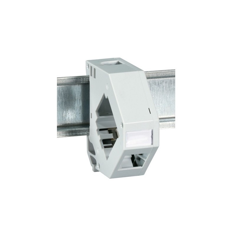 SOPORTE CONECTOR H RJ45  P/CARRIL DIN ET-25186.v2