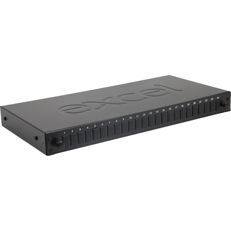PANEL F.O.19" 24SC-LC VAC 1U NE 200-952 EXC