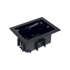 CUBETA IP66 SUELO TECN. 2MEC NEGRO KGT200RF/74