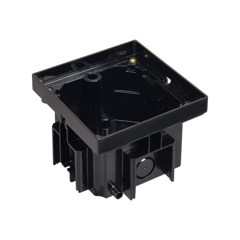 CUBETA IP66 PAVIMENTO 1MEC NEGRO KGT100/74
