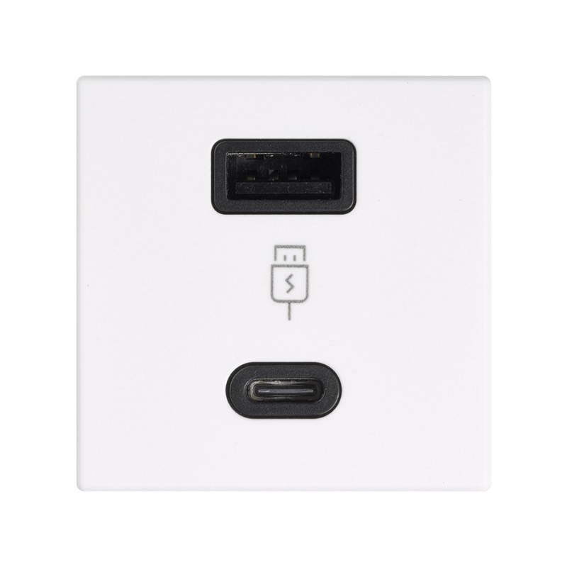 CARGADOR USB A+C 3.1A QUICKC. K45 K126F/9