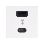 CARGADOR USB A+C 3.1A QUICKC. K45 K126F/9