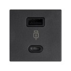 CARGADOR USB A+C 3.1A QUICKC. K45 K126F/14