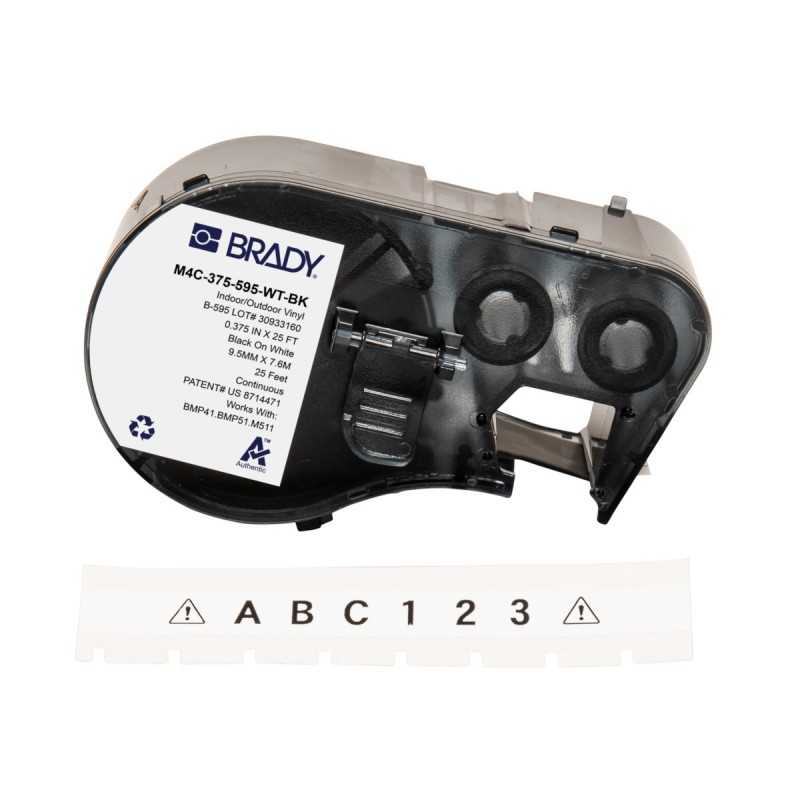 ETIQUETA BMP51/M511 M4C-375-595-WT-BK 139923