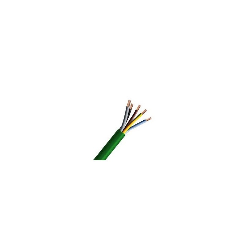 CABLE RZ1-K 5G1,5 MM2 0,6/1KV VERDE CPR R100