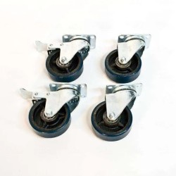 KIT 4 RUEDAS P/RACK PPGREEN...
