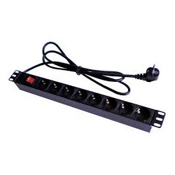 PDU PANEL 19" 8 SCHUKOS...
