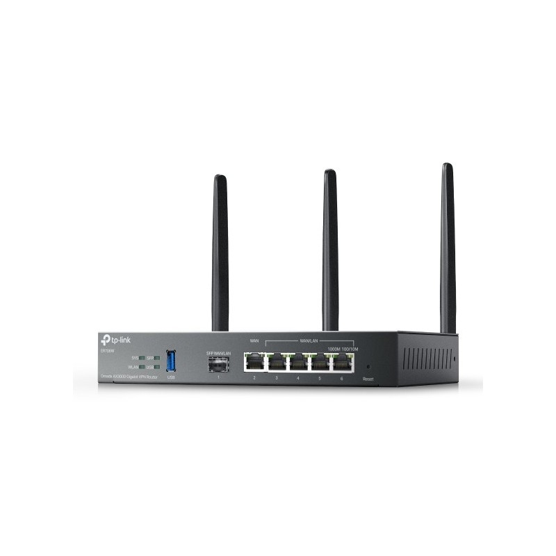 ROUTER VPN 5P GIGABIT 1SFP C/WI-FI AX3000 ER706W