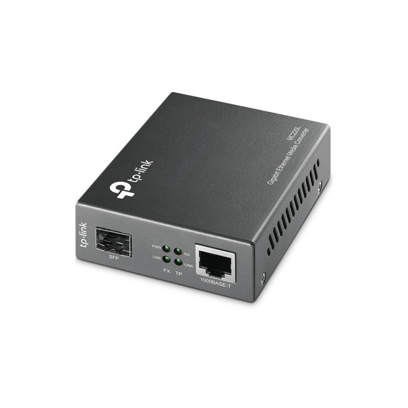CONVERSOR  RJ45 A FO SFP VACIO TL-MC220L v4