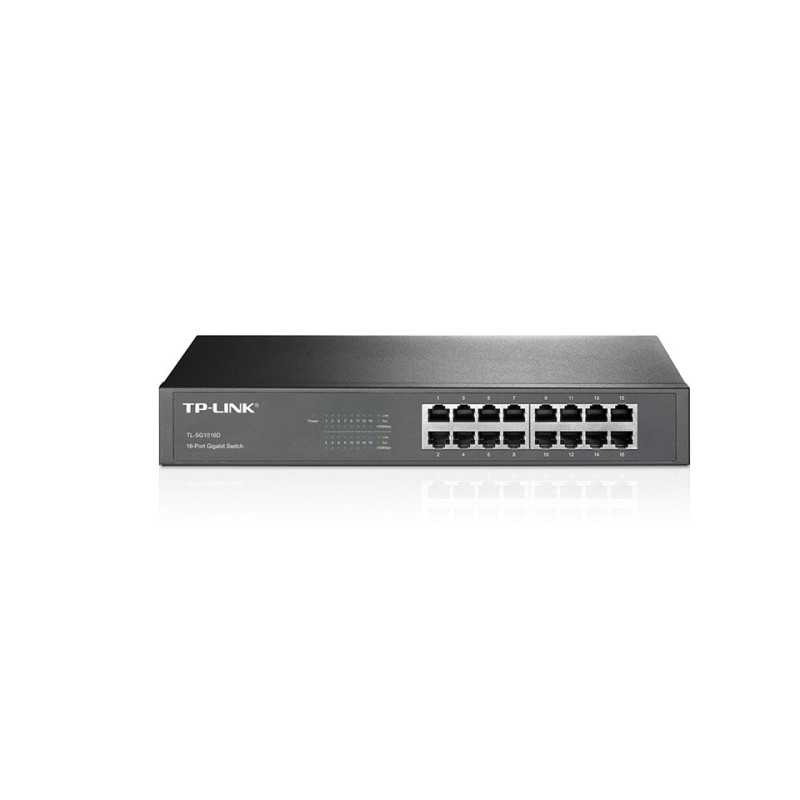 SWITCH 16P 10/100/1000MBPS 13" TP-LINK TL-SG1016D