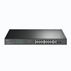 SWITCH 16P 10/100/1000 POE+(250W)2SFP TL-SG1218MP