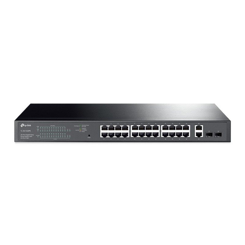 SWITCH 24P 10/100/1000 POE+(250W)2SFP TL-SG1428PE