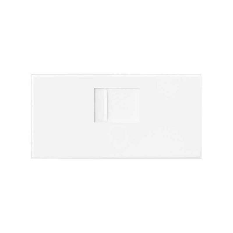 TAPA P/ V&D PLANA P/1 RJ45 BL.MATE 10000005-230