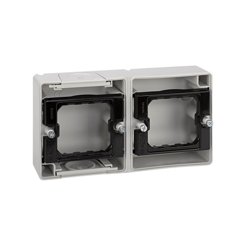 BASE ESTAN. 2 MOD.HORIZ. GR AQUA 4400761-035