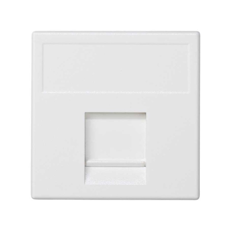 PLACA K45 C/VENT P/1 RJ45 KEYST.    K76-9