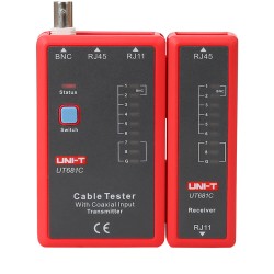 TESTER RJ45/RJ11/BNC UT681C...
