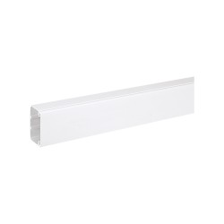 CANAL PVC PASACABLES 90X55MM BLANCO TS9055