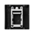 PLACA K45 C/VENT P/1 RJ45 KEYSTONE    K76-14