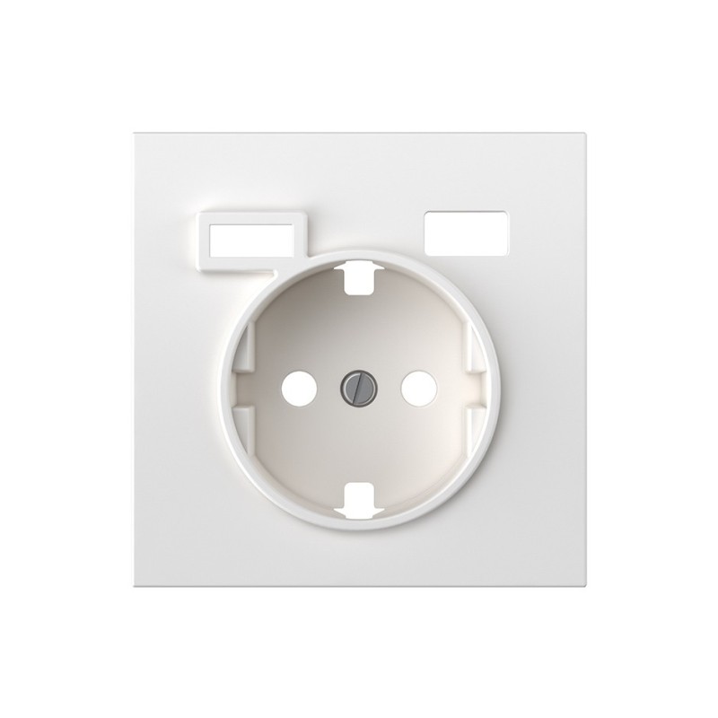 TAPA SCHUKO + 2USB A+C BL 36000050-190