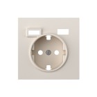 TAPA SCHUKO + 2USB A+C AR 36000050-099