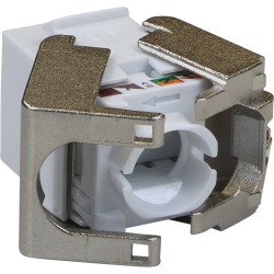 CONECTOR HEMBRA UTP C6A BLANCO 100-182-WT EXC